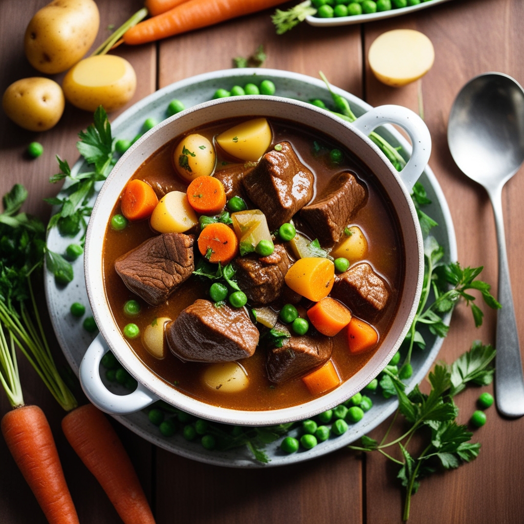 Instant Pot Beef and Veggie Stew 